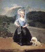 Francisco Goya Maria Teresa de Borbon y Vallabriga France oil painting artist